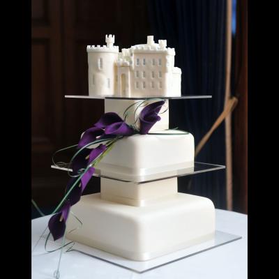 Dalhousie Castle Wedding Cake