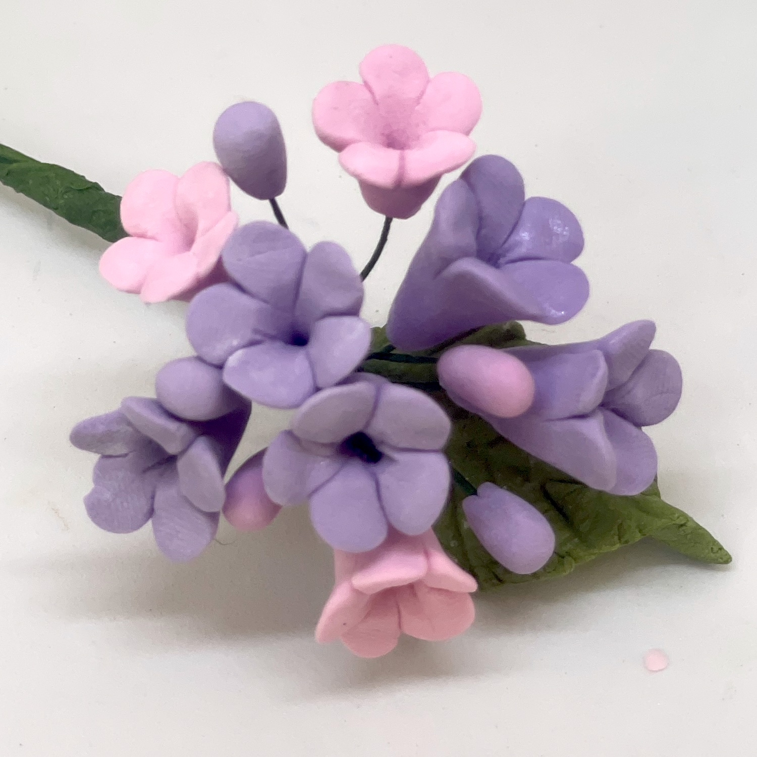 Lilac Mini Blossom Cake Decoration