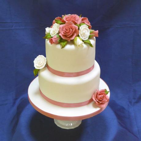 Gretna Wedding Vows Wedding Cake