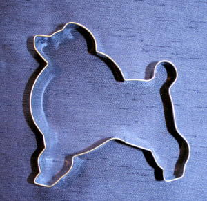 Poodle Cookie Cutter