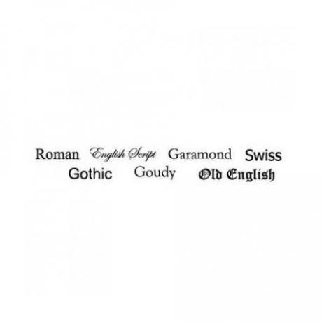 Engraving Styles