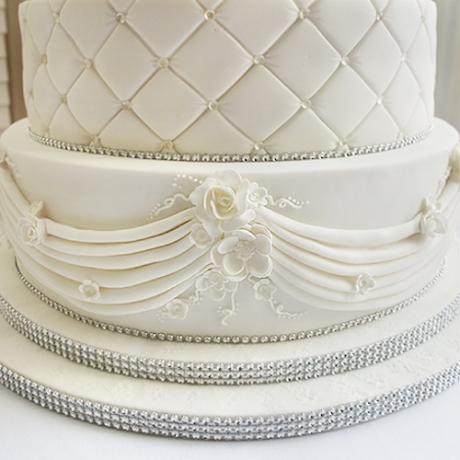 Fondant Cake Drape