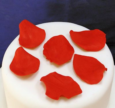 Red Sugar Rose Petals