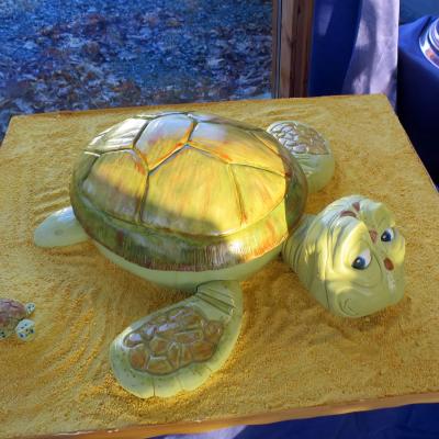 Turtle Birthday Cake