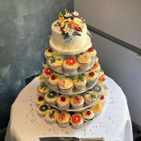 Scottish Wildflower Cupcakes